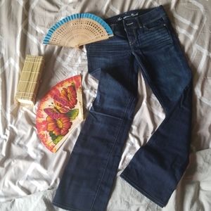 American Eagle Slim Boot Dark Blue Wash Jeans